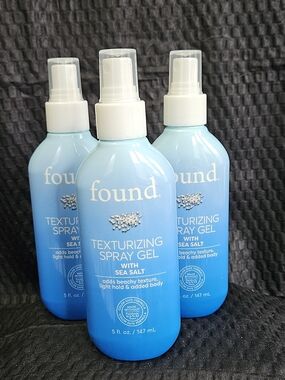 found Texturizing Spray Gel with Sea Salt
